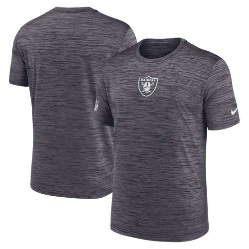 Nike Las Vegas Raiders Sideline Team Issue Velocity  Men's Dri-fit Nfl T-shirt In Black