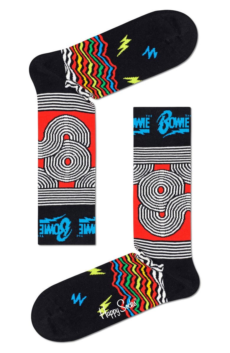 Happy Socks 6-Pack David Bowie Socks, Alternate, color, 