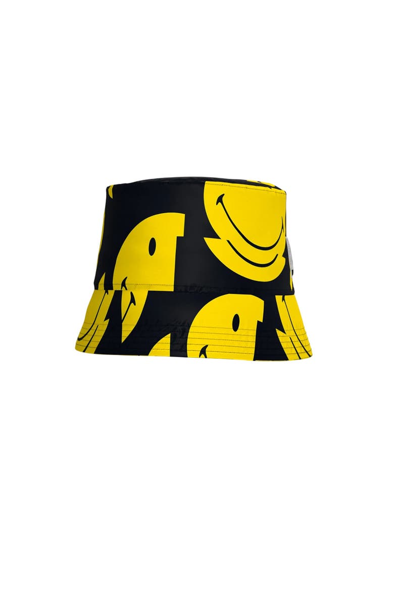 Bucket Hat All Smiles x Smiley, Alternate, color, Yellow