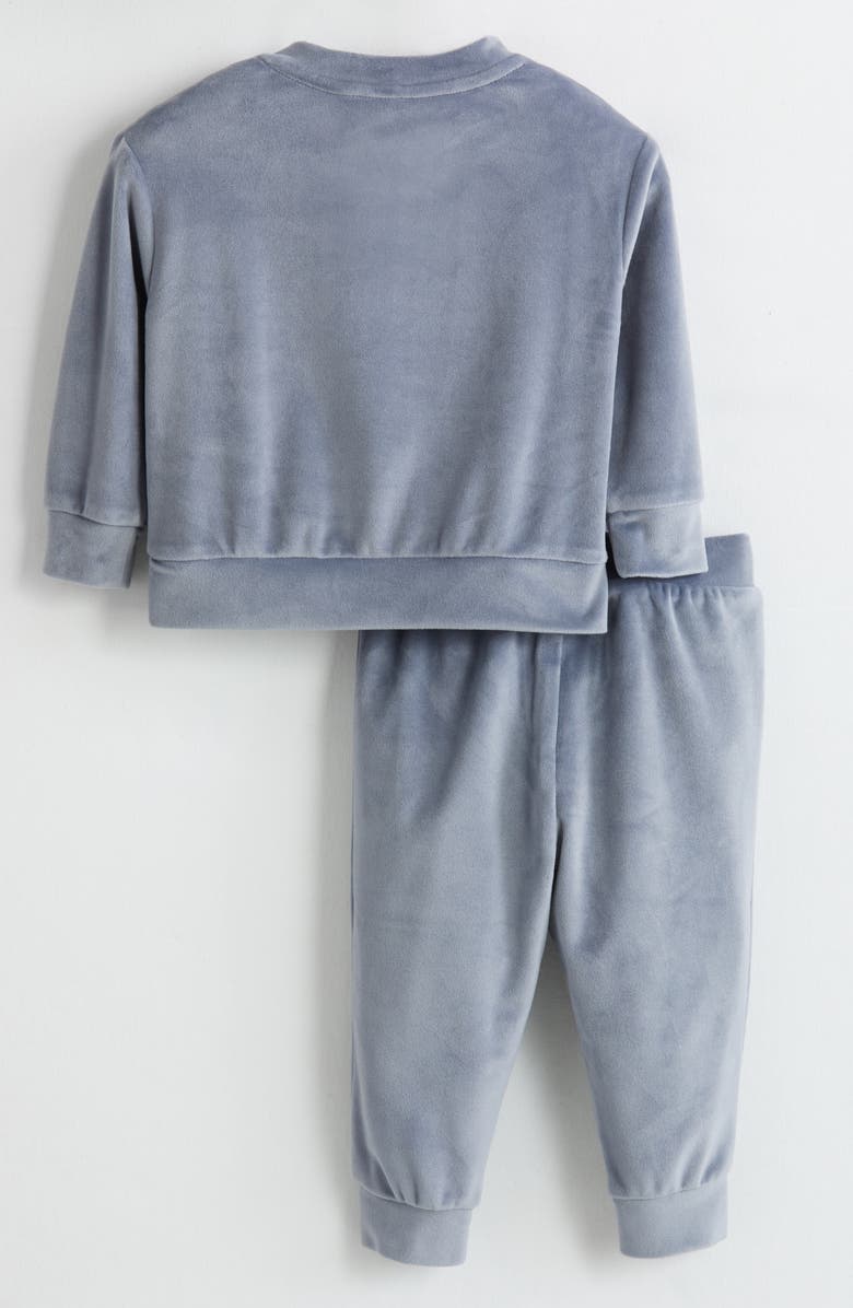 Nordstrom Velour Sweatshirt & Joggers Set, Alternate, color, 