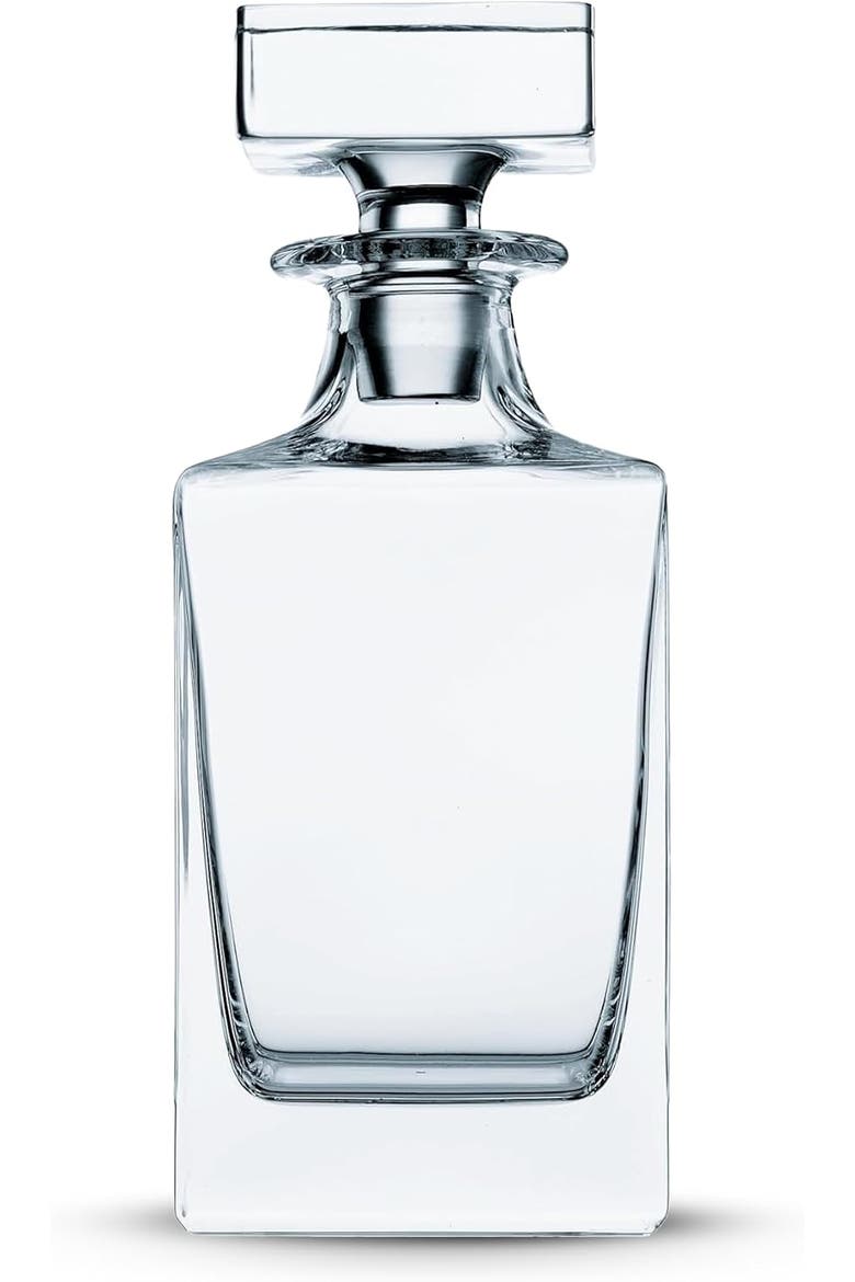 Julia Paola Whisky Decanter, Main, color, Clear