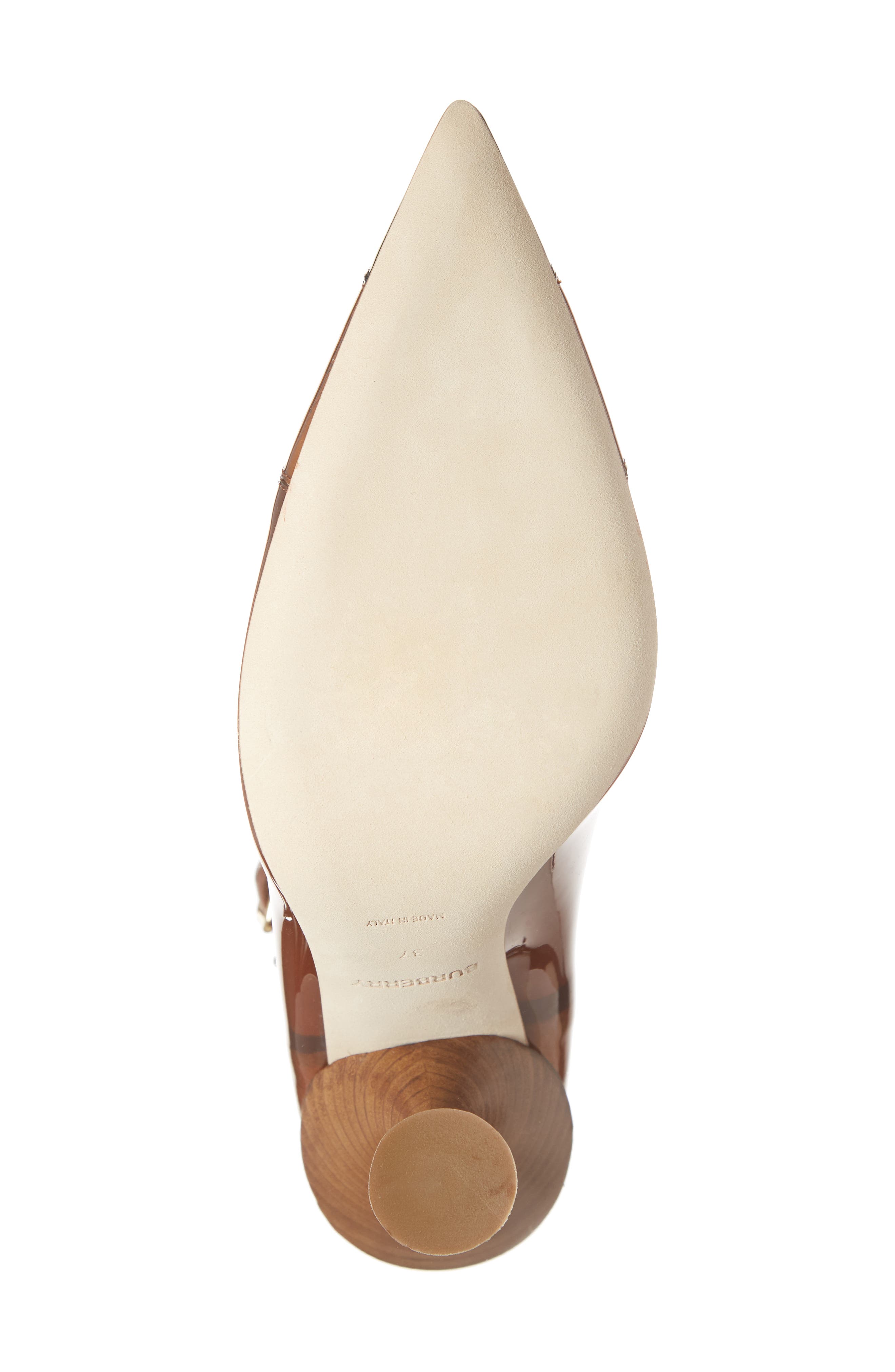 Burberry Brecon Ankle Strap Pointed Toe Pump, Alternate, color, 