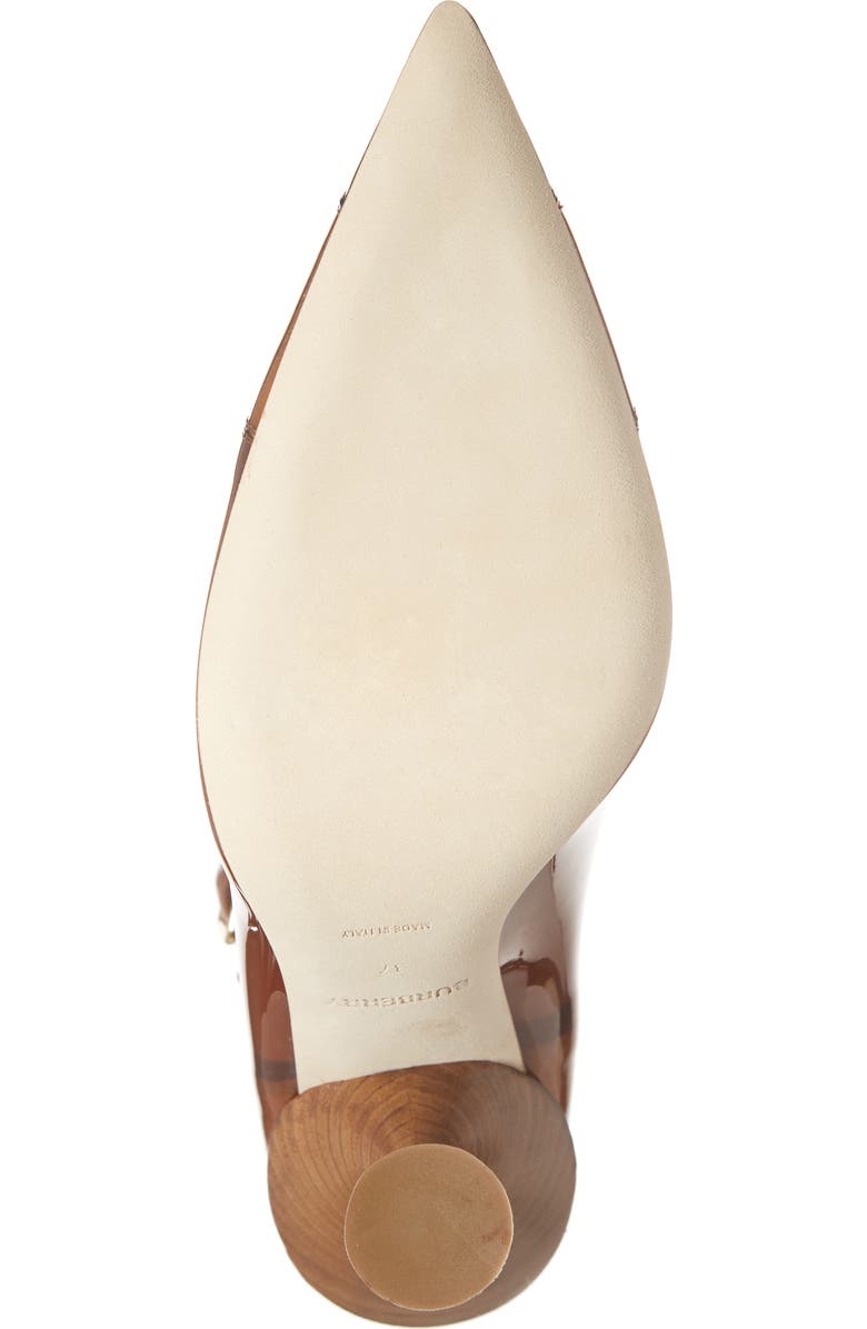 Burberry Brecon Ankle Strap Pointed Toe Pump, Alternate, color,