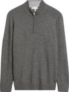 Peter Millar Crescent Wool Blend Quarter Zip Sweater