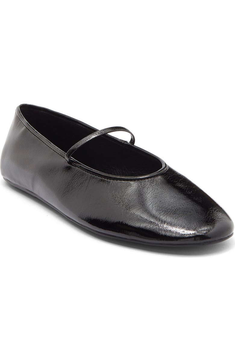 Jeffrey Campbell Dancerina Mary Jane Ballet Flat, Main, color, Black Patent