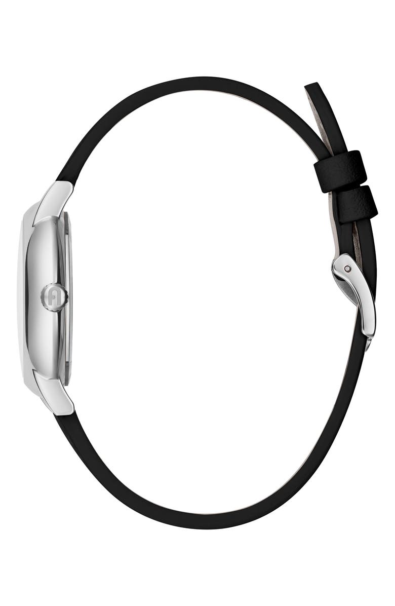 Furla Easy Shape Leather Strap Watch, 32mm, Alternate, color, 