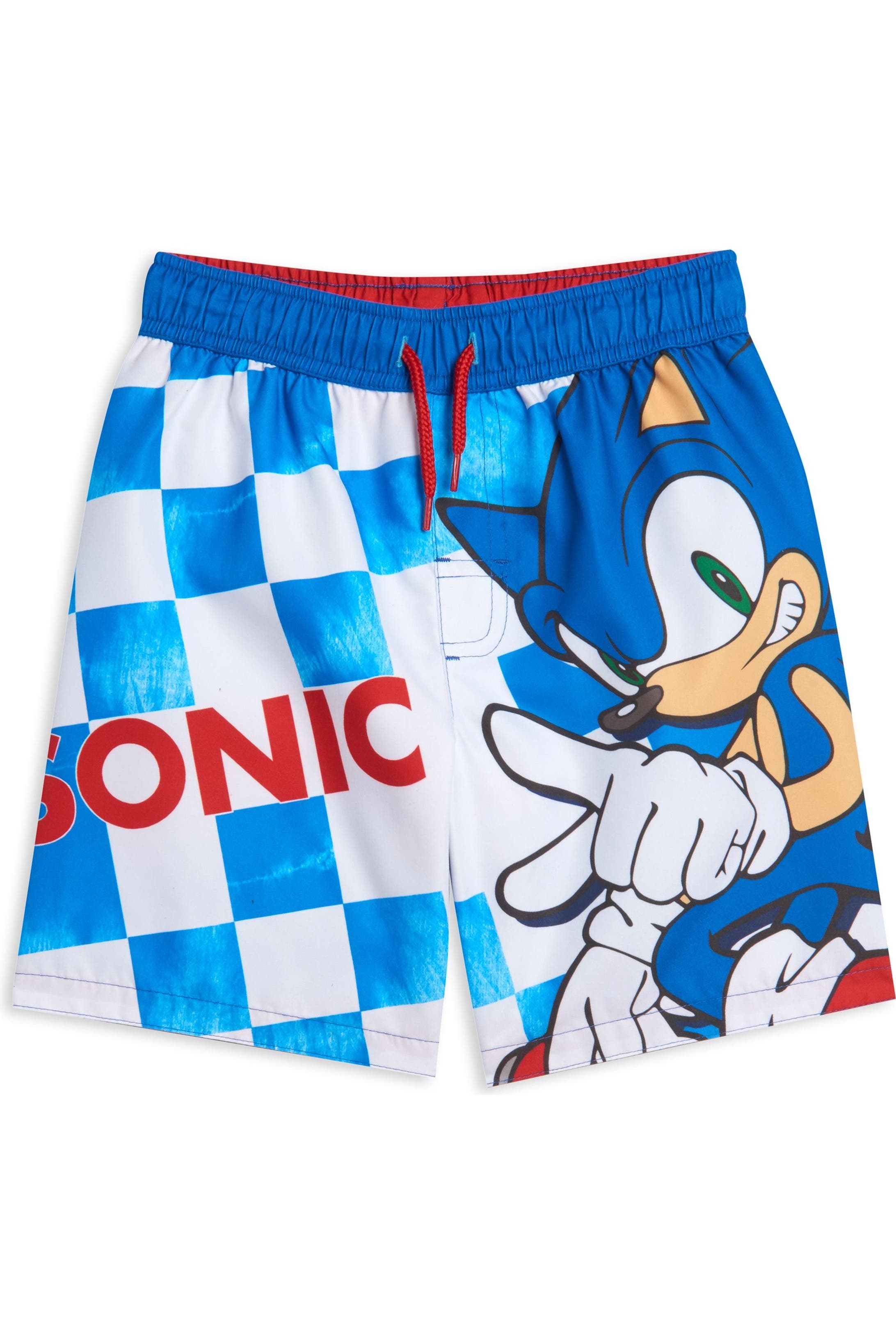 selected Sonic Checker Blue