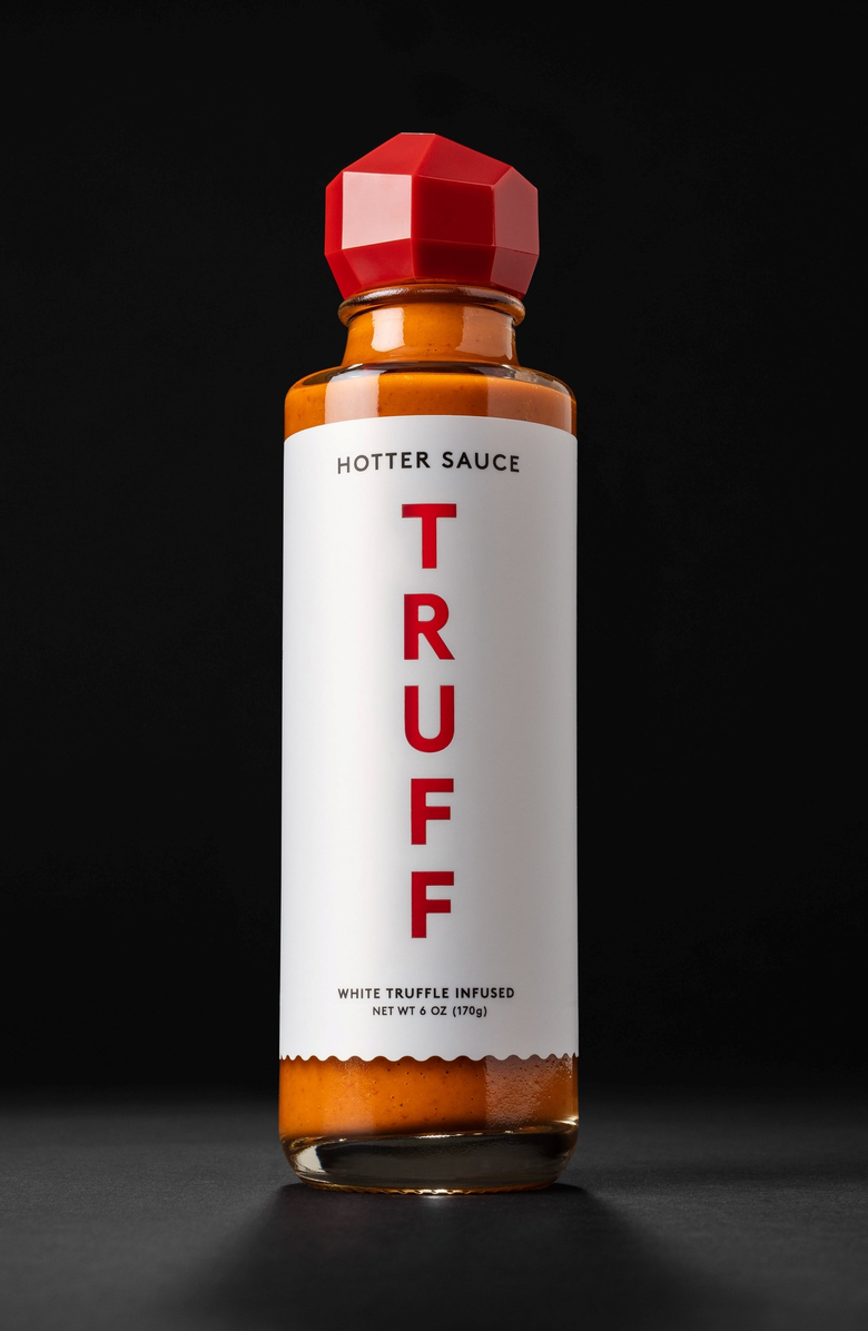 TRUFF Hotter Hot Sauce, Alternate, color, Red-Orange