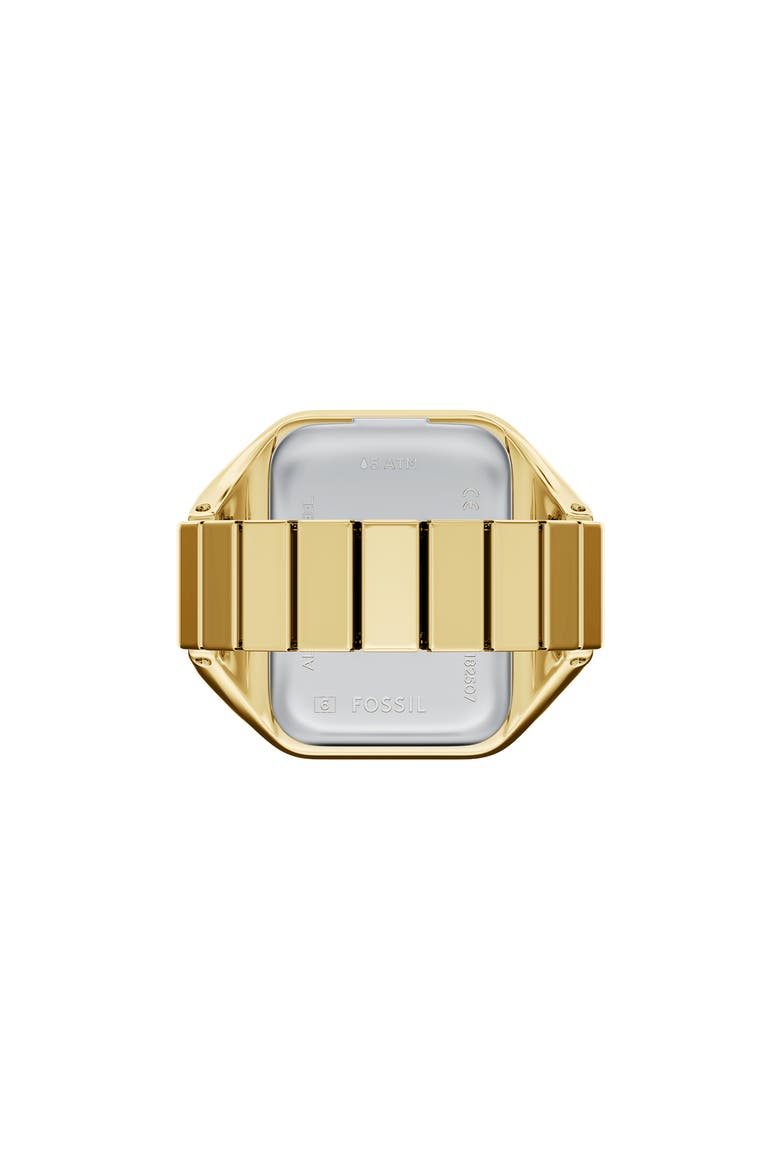 Raquel Ring Watch, 14mm x 18.5mm, Alternate, color, GOLD BLACK