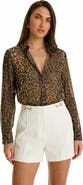The Noli Shop Ana Button Up Shirt