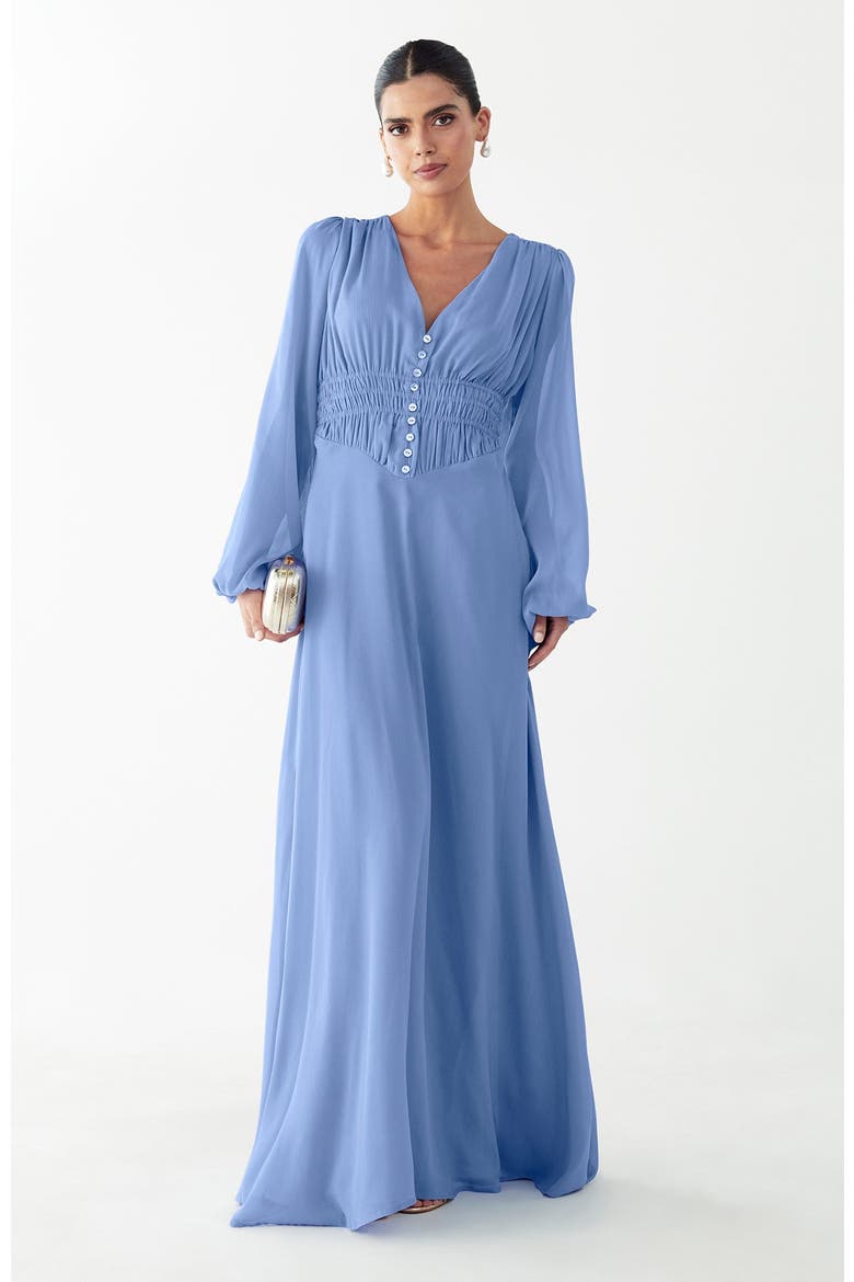 Tilly Maxi Dress, Alternate, color, Periwinkle