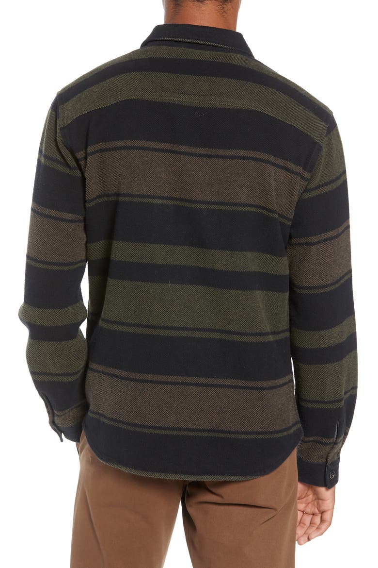 Mount Royal Slim Fit Shirt Jacket, Alternate, color, BLACK