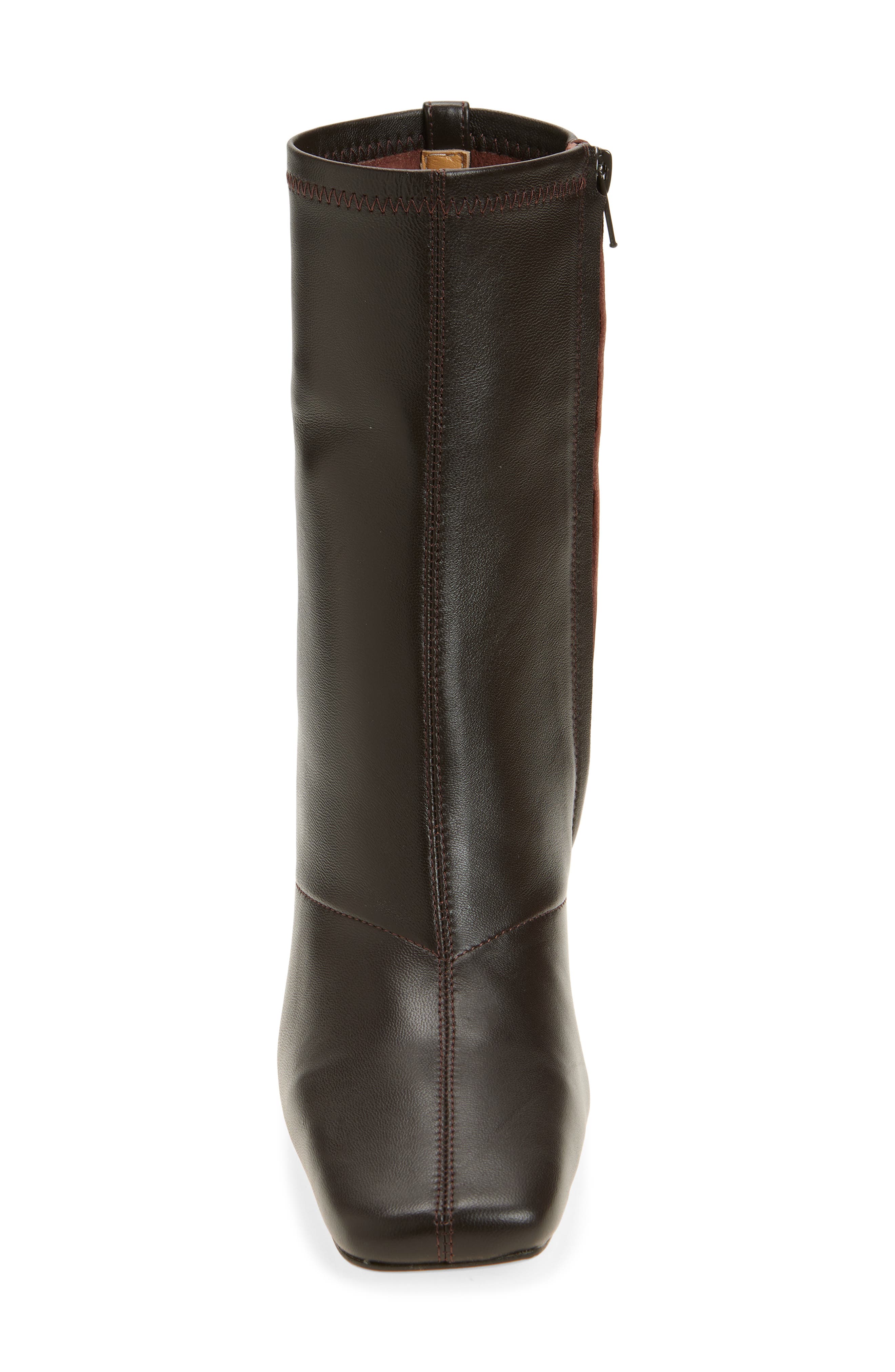 Fomo Bootie, Alternate, color, CHOCOLATE NAPPA
