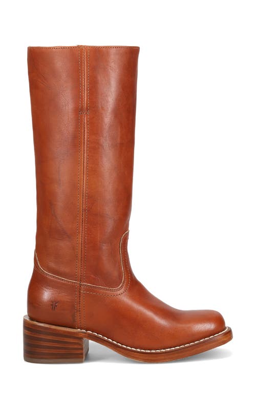 Frye Campus Knee High Boot In Saddle- Montana Leather