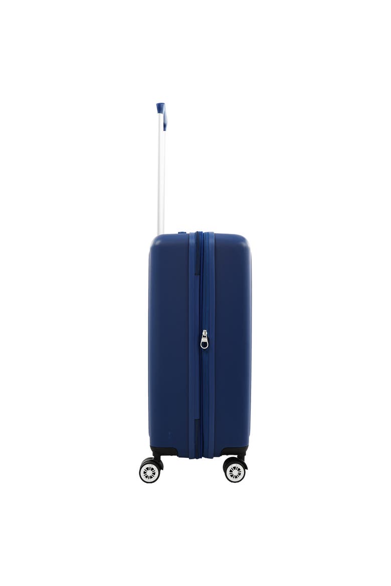 26" Hardside Spinner Luggage with 3D Pineapple, Alternate, color, NAVY