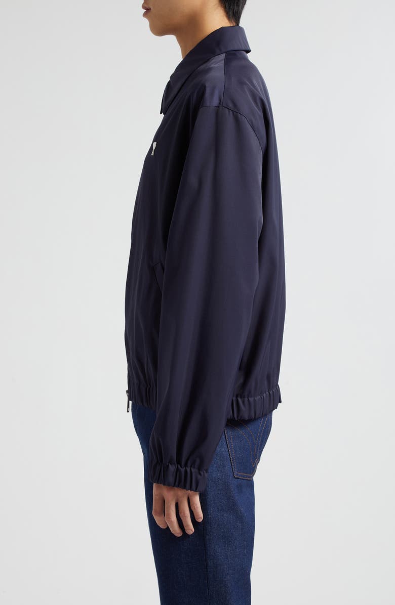 AMI PARIS Ami de Couer Nylon & Cotton Track Jacket, Alternate, color, 