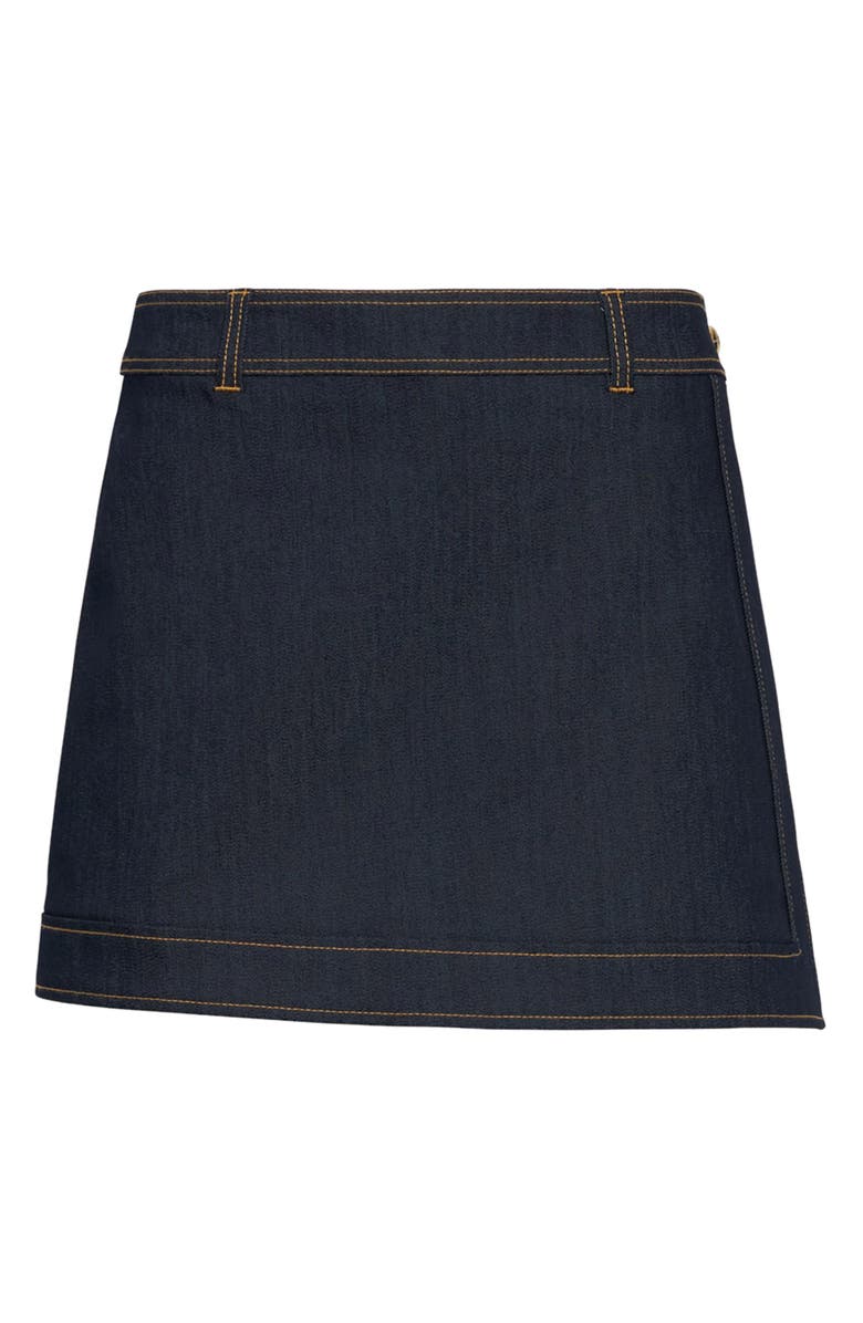 Cinq à Sept Larsa Denim Skort, Alternate, color, Indigo