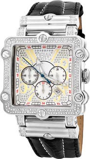 JBW Men's Phantom Diamond Watch, 46mm - 2.38 ctw