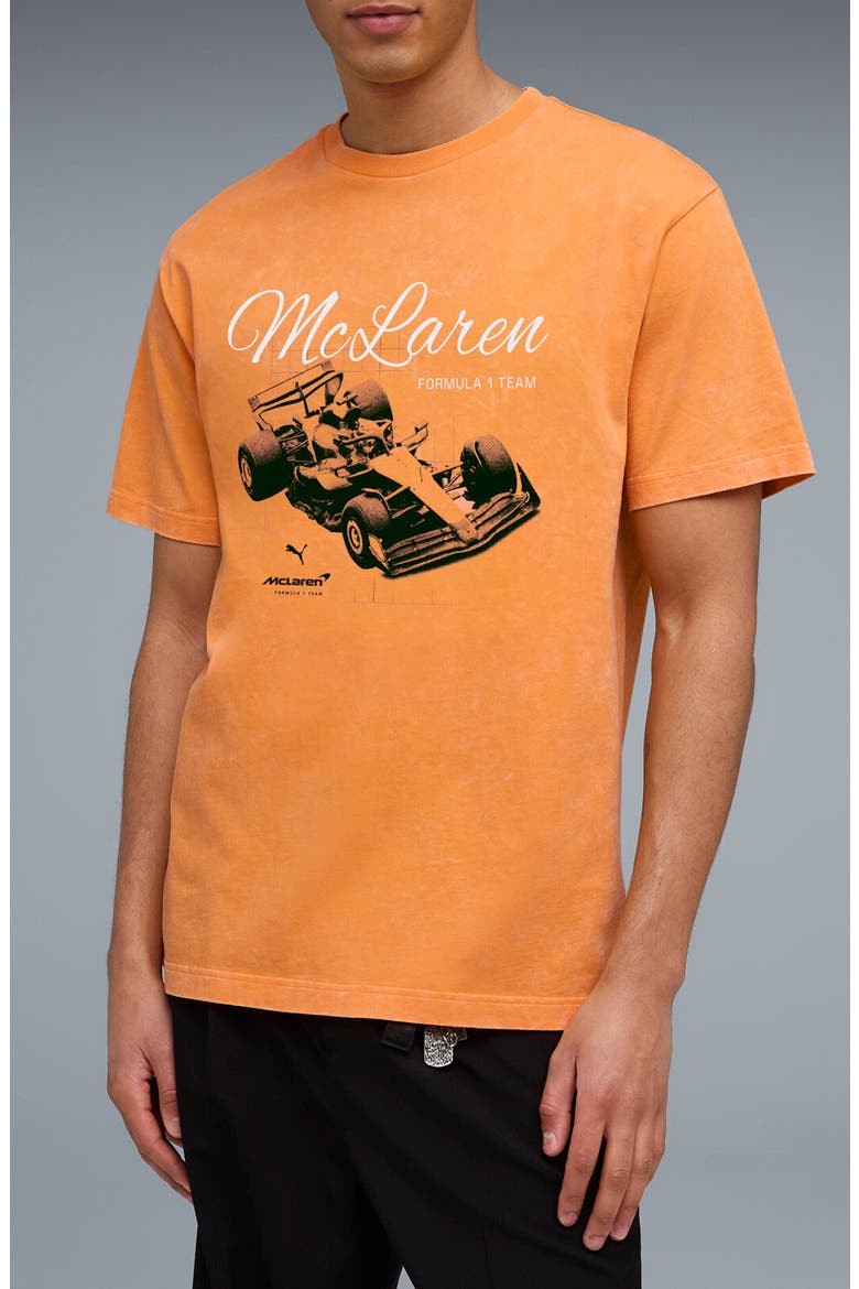 McLaren 2 Cotton Graphic T-Shirt, Main, color, PAPAYA