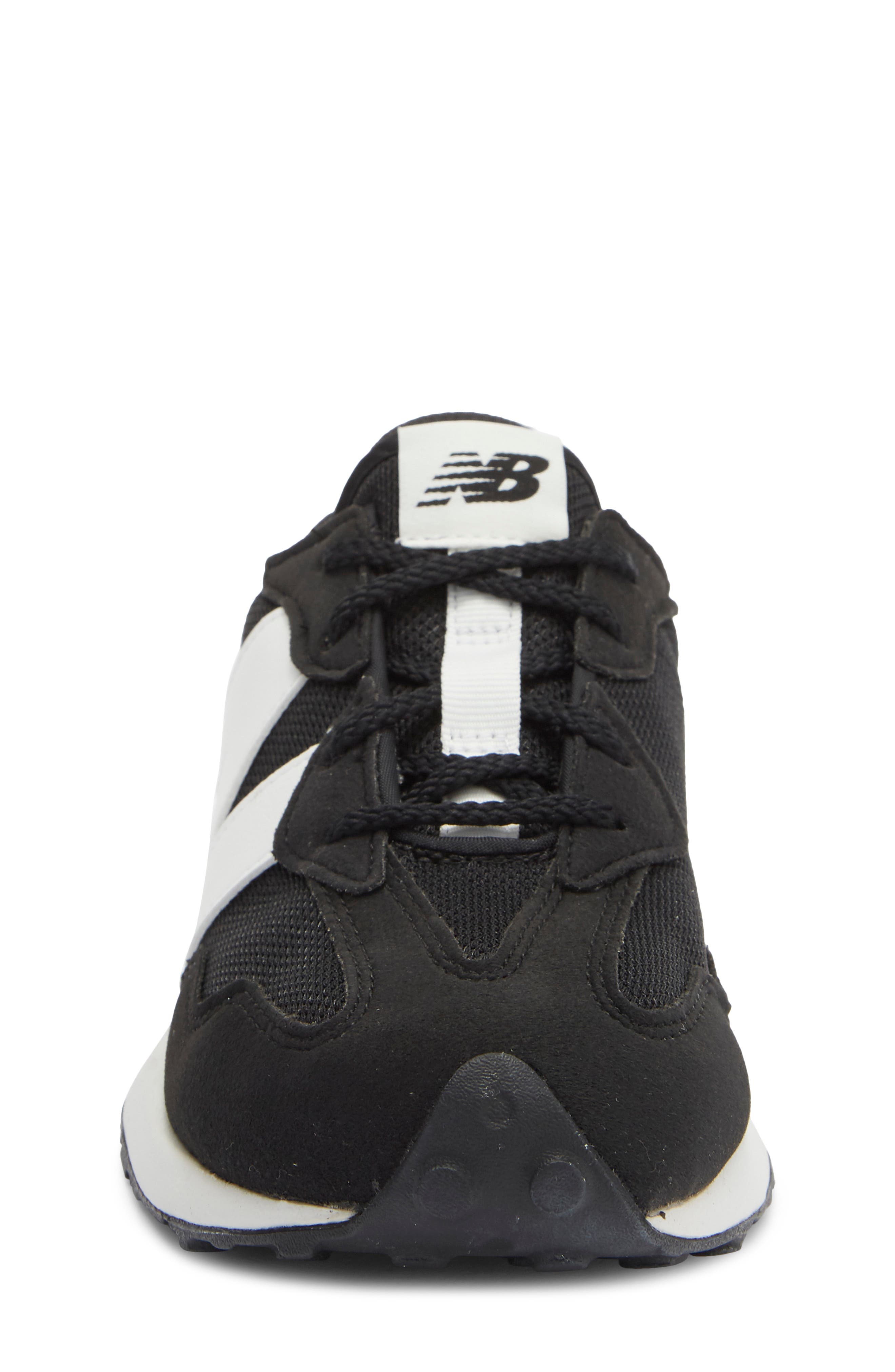 Kids' 327 Sneaker, Alternate, color, BLACK/ WHITE