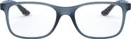 Ray-Ban 55mm Square Optical Glasses