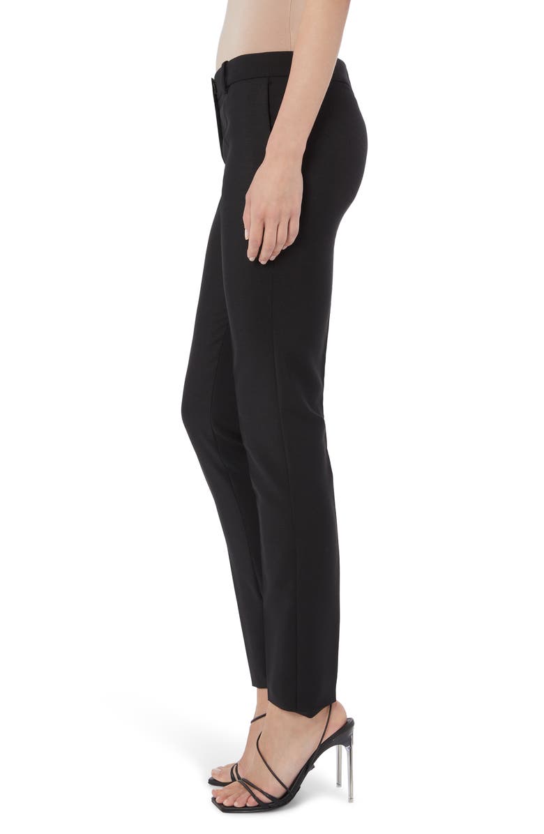 Versace Stretch Wool Straight Leg Pants, Alternate, color, 