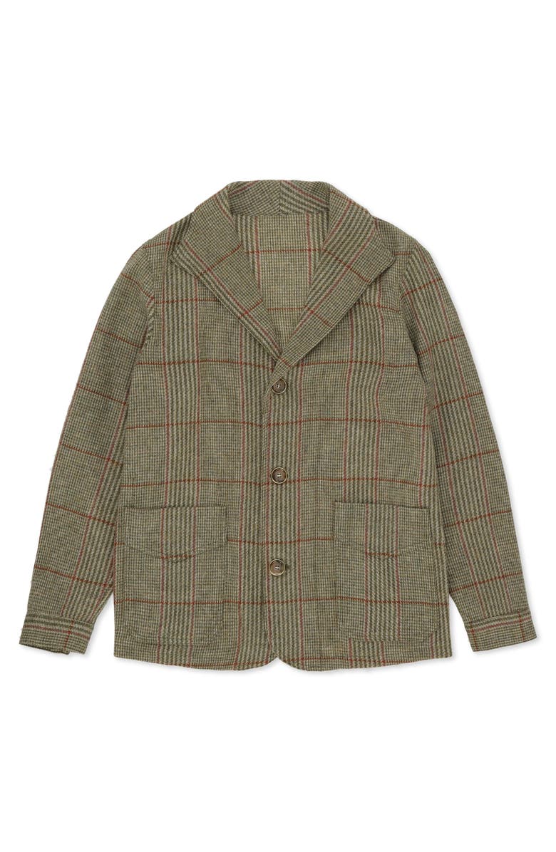 Fortela Scotland Check Wool Jacket, Main, color, Multicolor