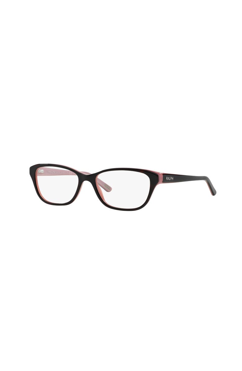 RALPH 52mm Cat Eye optical glasses, Main, color, Brown