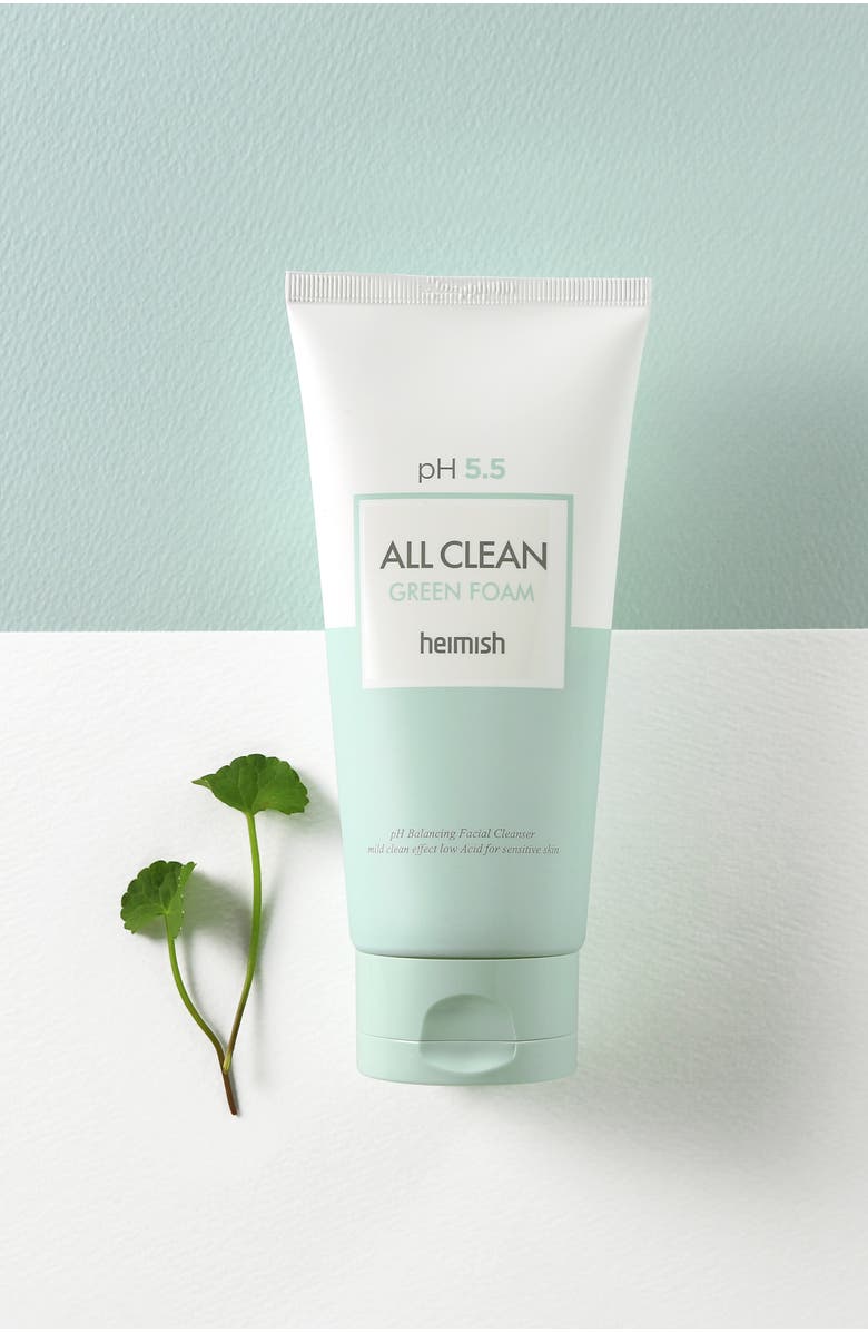 Heimish All Clean Green Foam pH 5.5, Alternate, color, NO COLOR