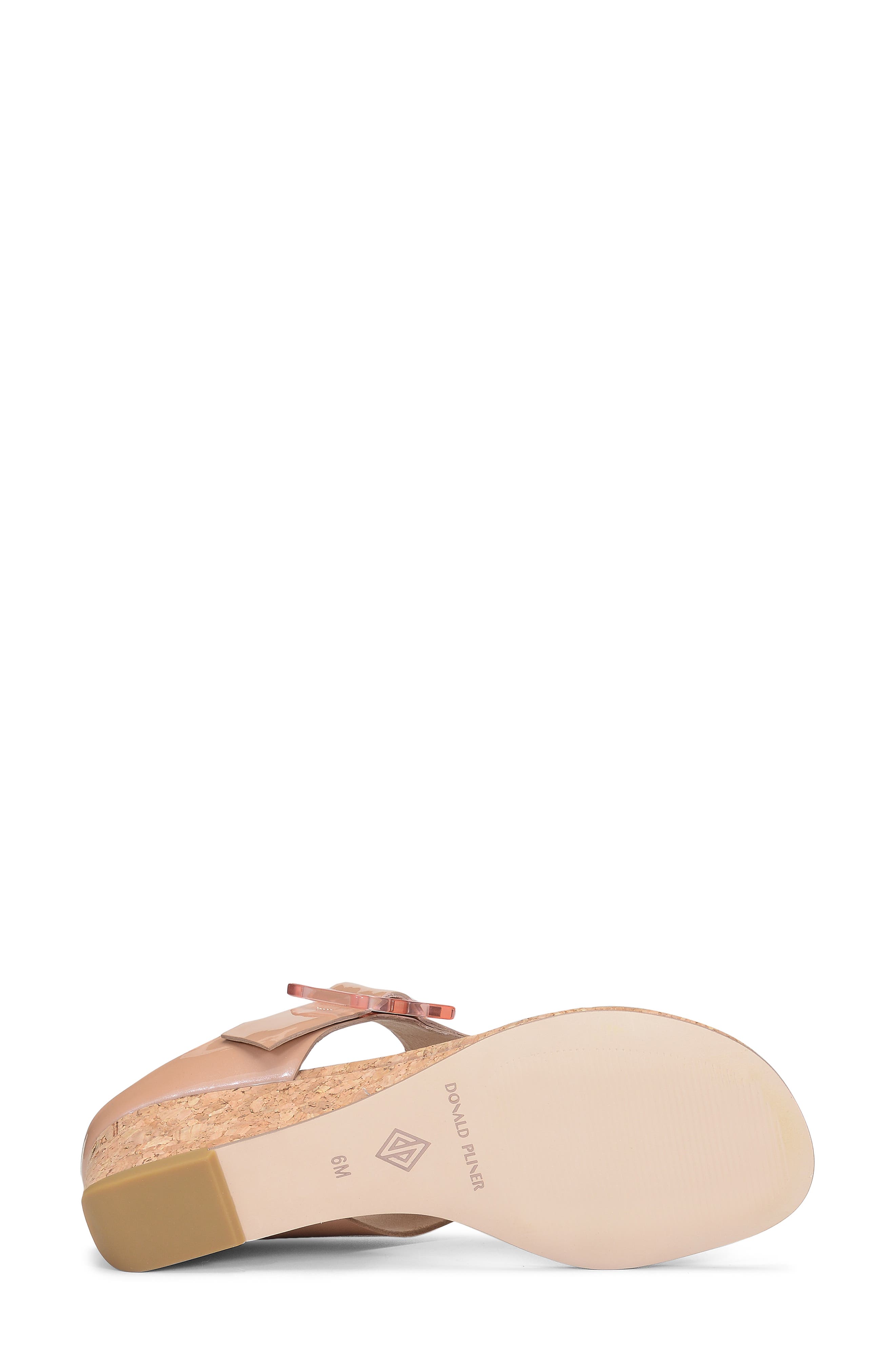 Oltina Slide Sandal, Alternate, color, ROSE FAUX PATENT LEATHER