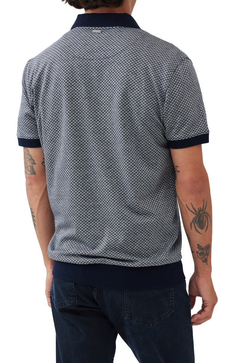 Rodd & Gunn Leeson Geo Pattern Cotton Polo, Alternate, color, 