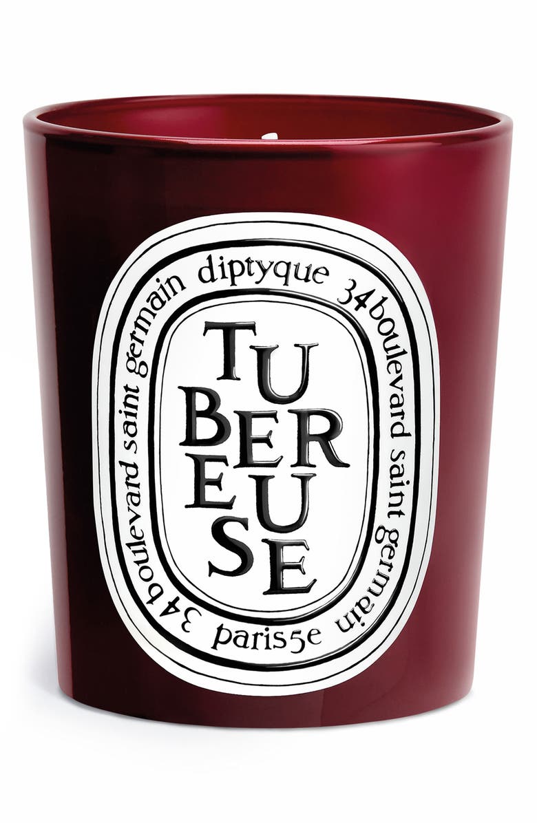 Diptyque Tubéreuse (Tuberose) Scented Candle, Main, color,