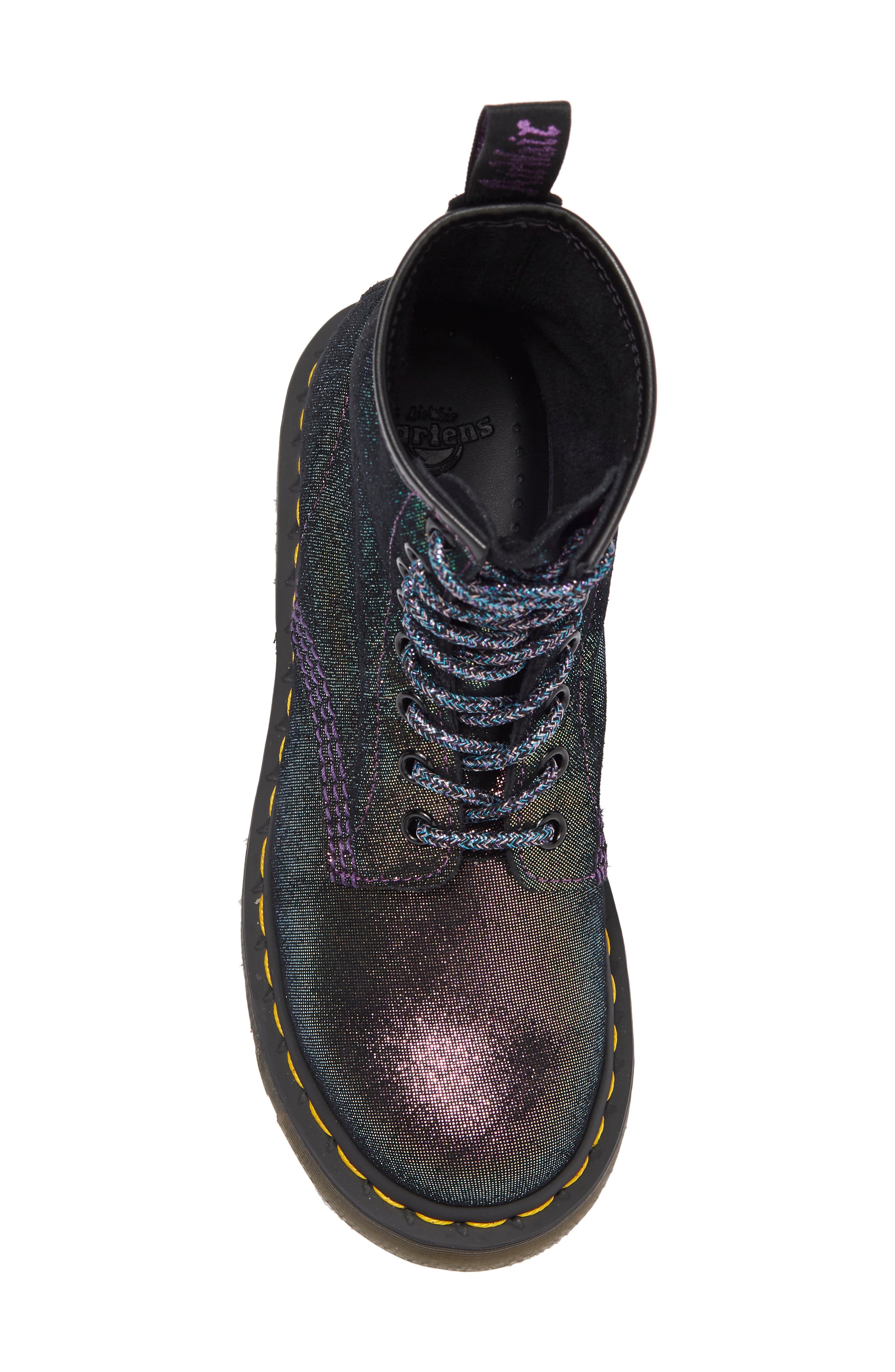 Dr. Martens 1460 Disco Combat Boot, Alternate, color, 