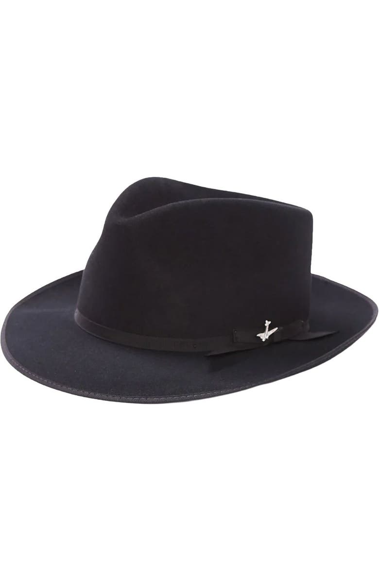 Stetson Stratoliner Hat, Main, color, Black