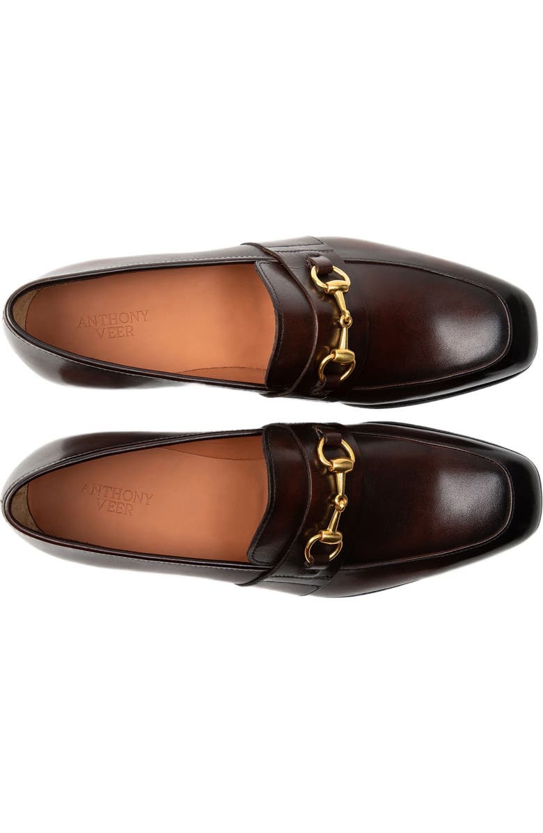 Anthony Veer Verona Bit Loafer, Alternate, color, Antique Dark Brown