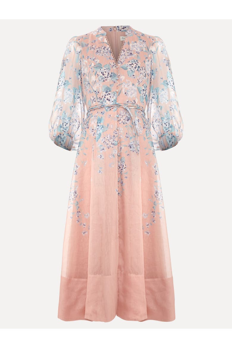 Alison Floral Dress, Alternate, color, Pale Pink