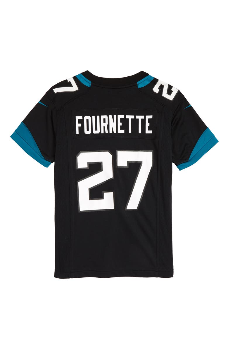 Nike NFL Logo Jacksonville Jaguars Leonard Fournette Jersey, Alternate, color,