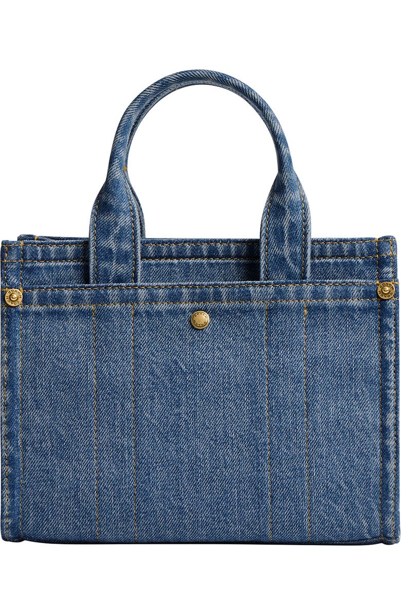 COACH Denim Cargo Tote, Alternate, color,