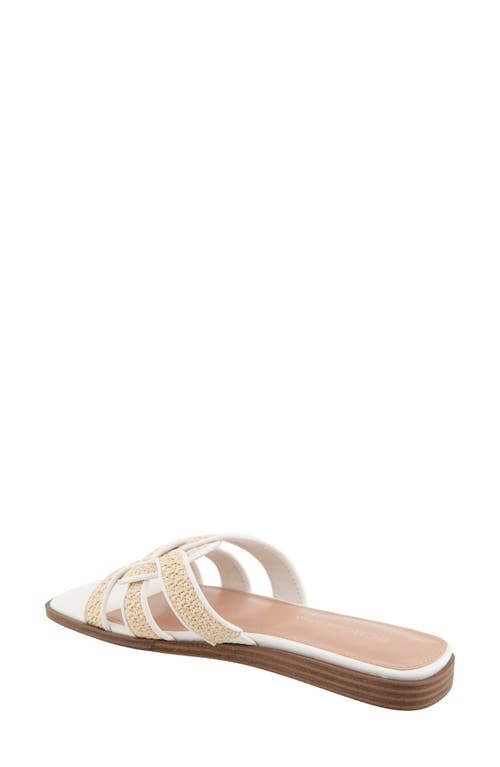 Bcbgeneration Meltem Slide Sandal In Natural