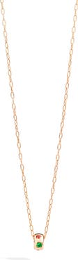 Pomellato Iconica Multi Stone Pendant Necklace