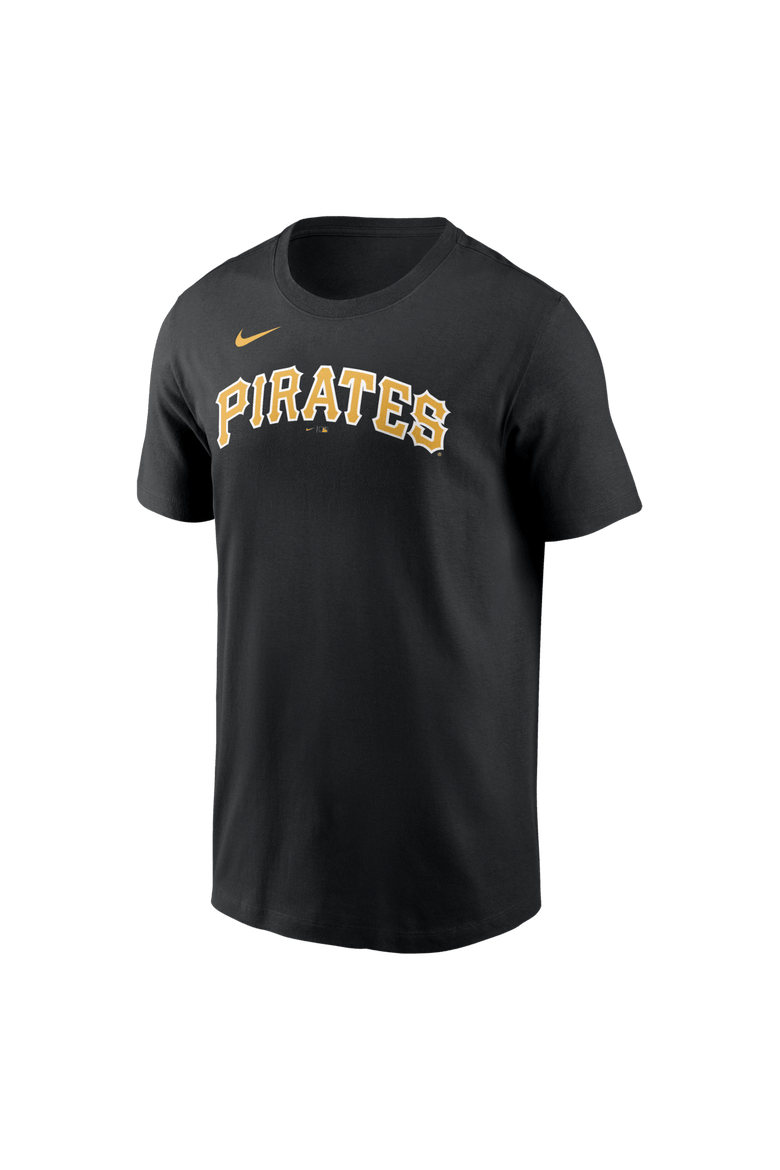 Men's Nike Paul Skenes Black Pittsburgh Pirates Home Name & Number T-Shirt, Alternate, color, Black