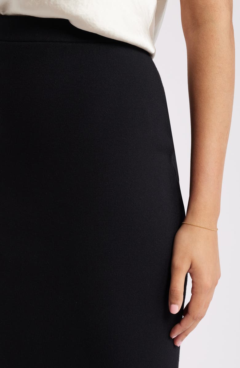 Open Edit Luxe Sculpt Maxi Skirt, Alternate, color, 