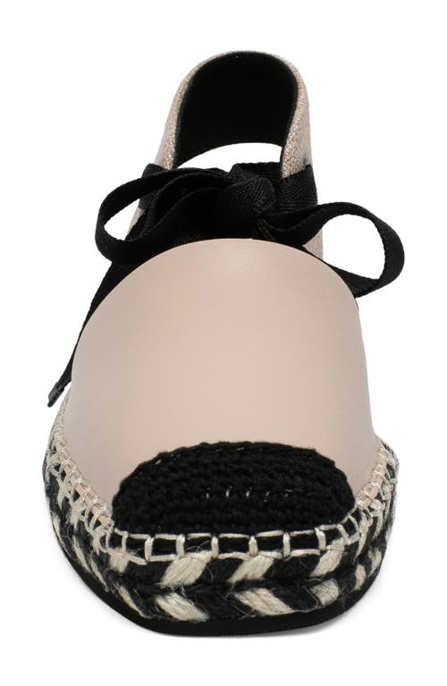 Linea Paolo Sol Espadrille Sandal In Blush Pink/beige