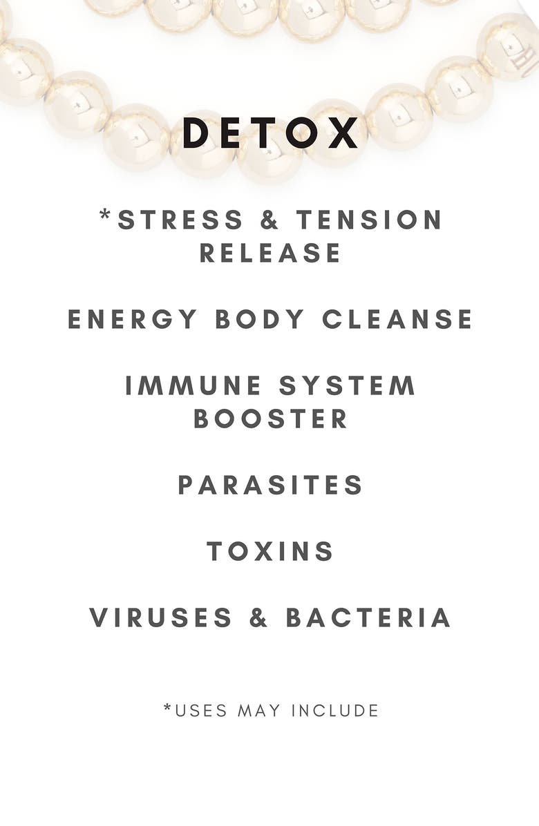 The Healer’s Collection N77 Detox Set of 2 Healer's Bracelets, Alternate, color, Yellow Gold