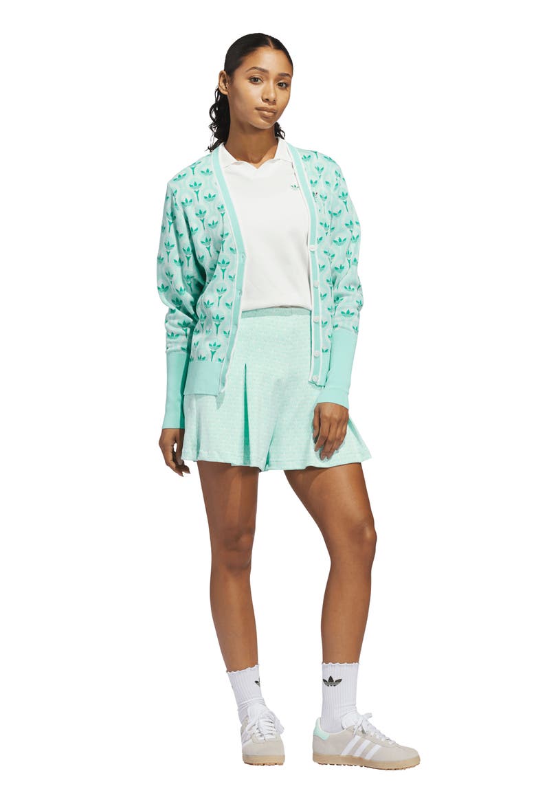 Club Cardigan, Alternate, color, WHITE/ CLEAR MINT