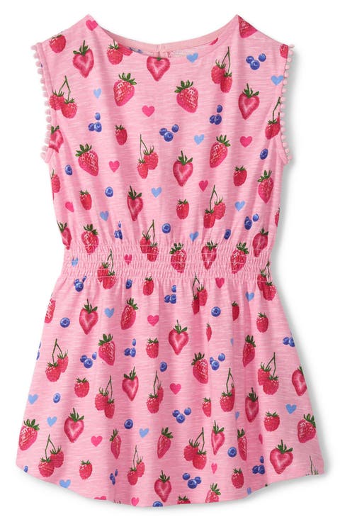 Kids' Summer Berries Smocked Waist Dress (Toddler, Little Kid & Big Kid)