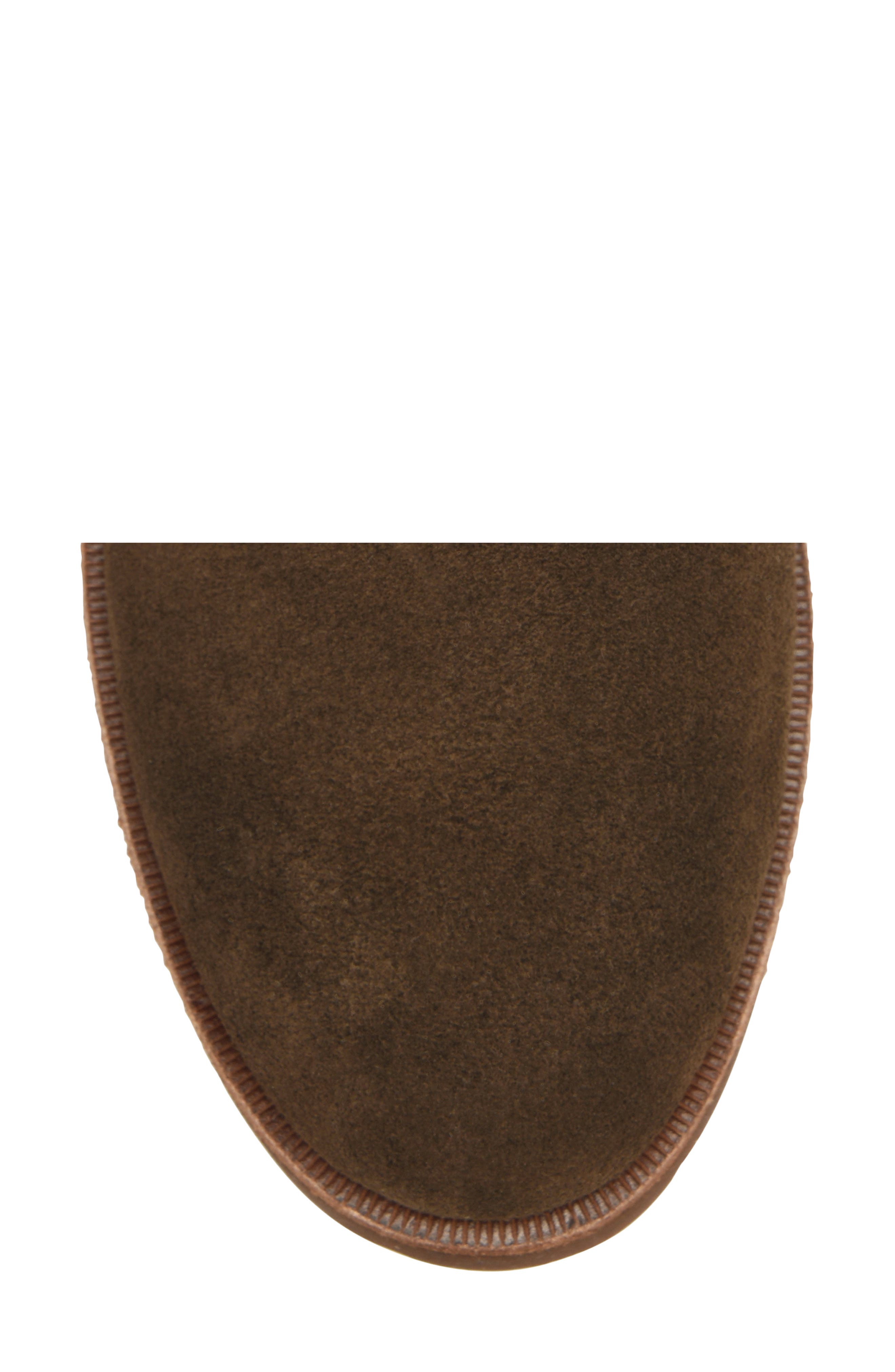 Betheny Bootie, Alternate, color, DARK BROWN SUEDE