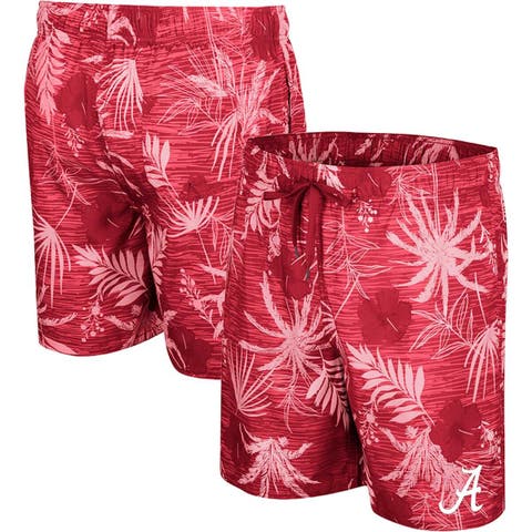 Men's Colosseum Crimson Alabama Crimson Tide What Else is New Swim Shorts