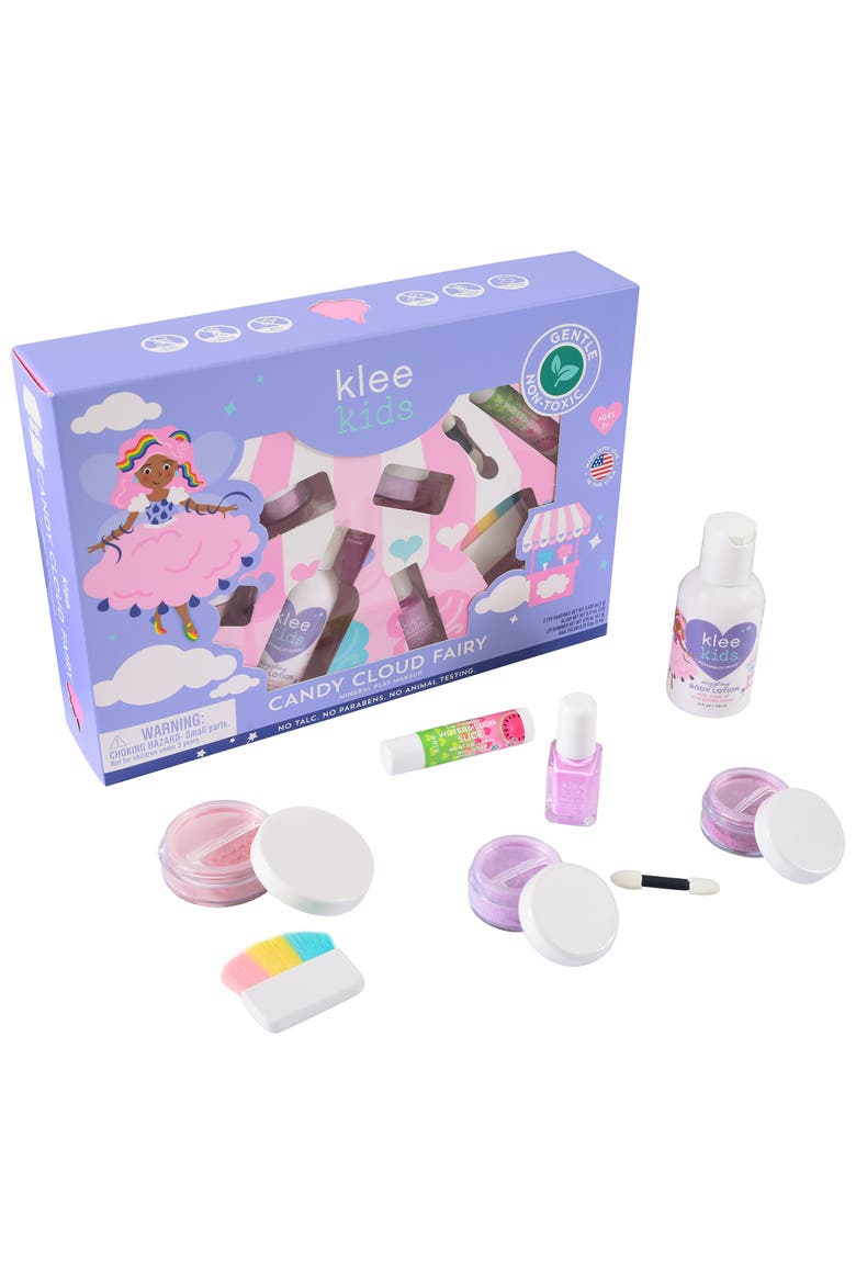 Candy Cloud Fairy - Kids' Loose Powder Mineral Makeup Set, Main, color, Multi