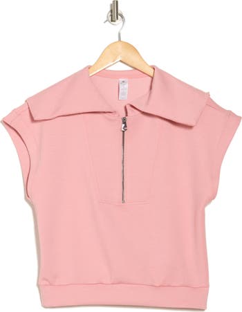 Monaco Scuba Knit Half Zip Pullover